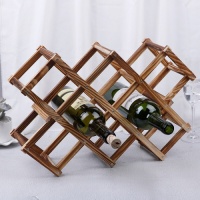 Складной деревянный клатч под винные бутылки и шампанское «ПОРТЕР»