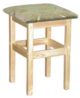 Табурет деревянный Классика табурет деревянный мягкое сиденье прямоугольный