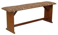 Скамейка деревянная Банкетка деревянный скамейка мягкое сиденье