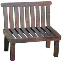 Скамейка деревянная для сауны